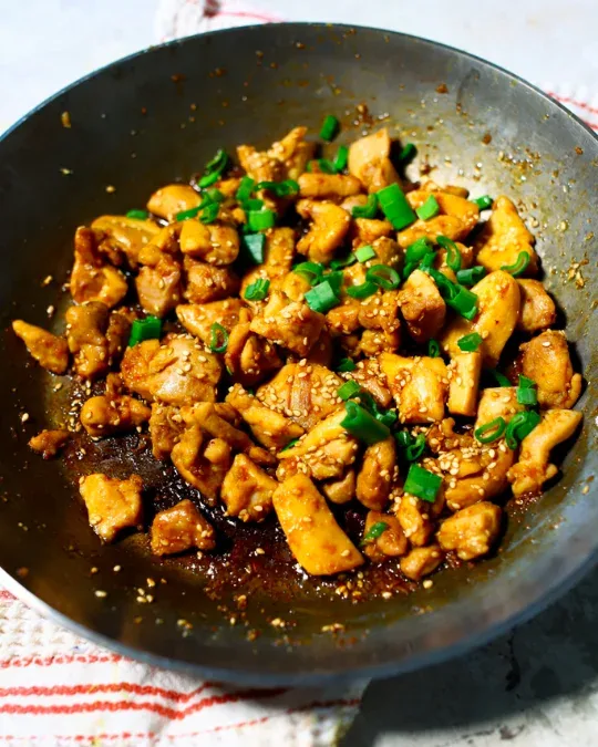 Pollo teriyaki saludable