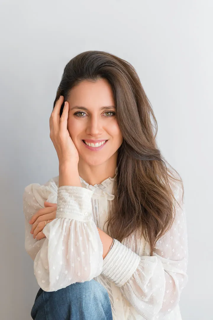 Erica Di Cione, profesora de yoga